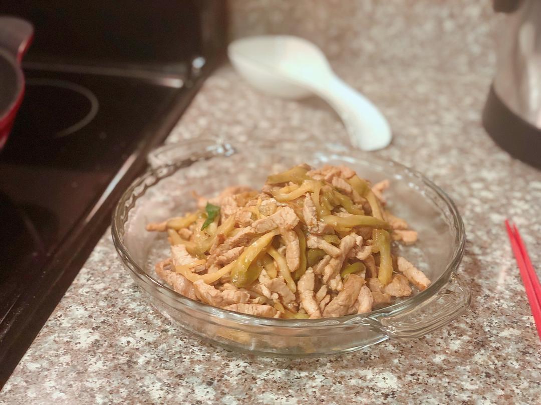 榨菜肉丝