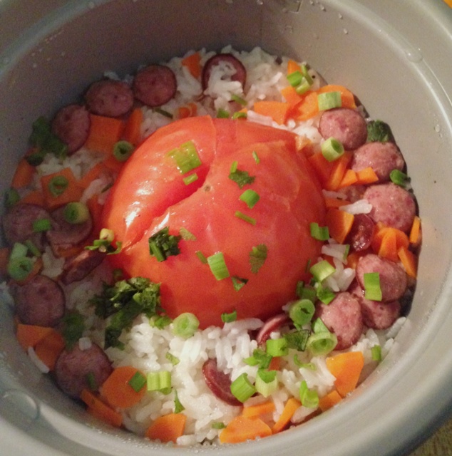 一颗番茄饭 简单的美味