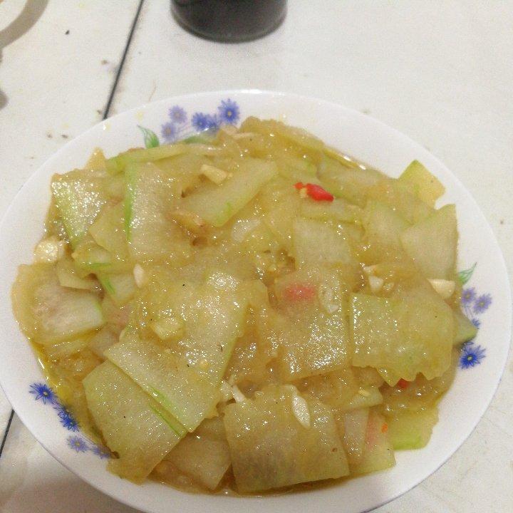 素炒冬瓜