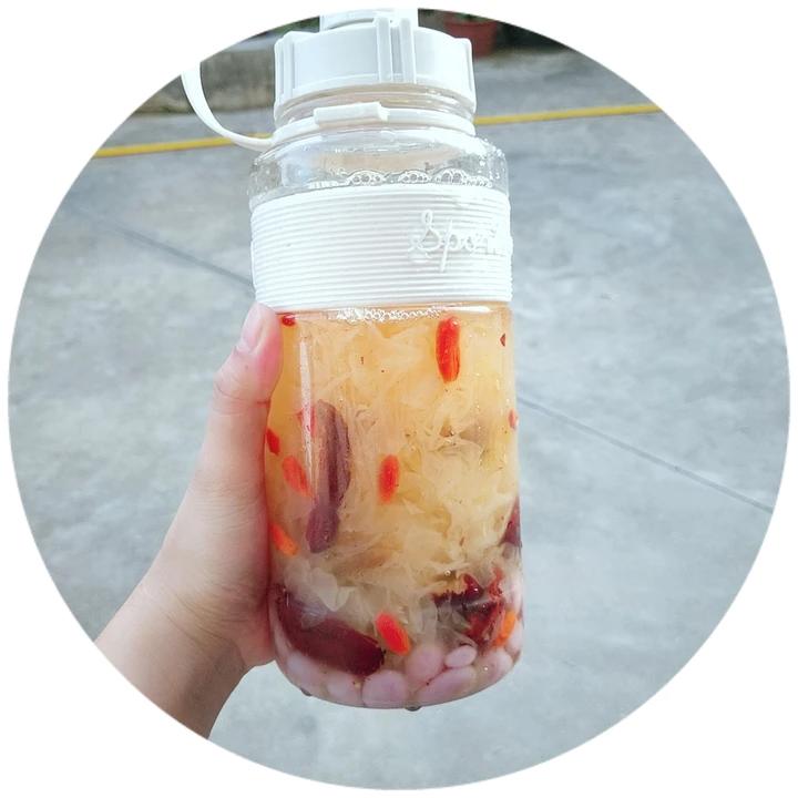 银耳羹，胶质满满！加牛奶超好吃