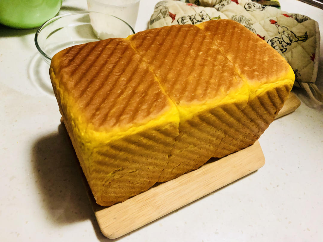 南瓜手撕吐司