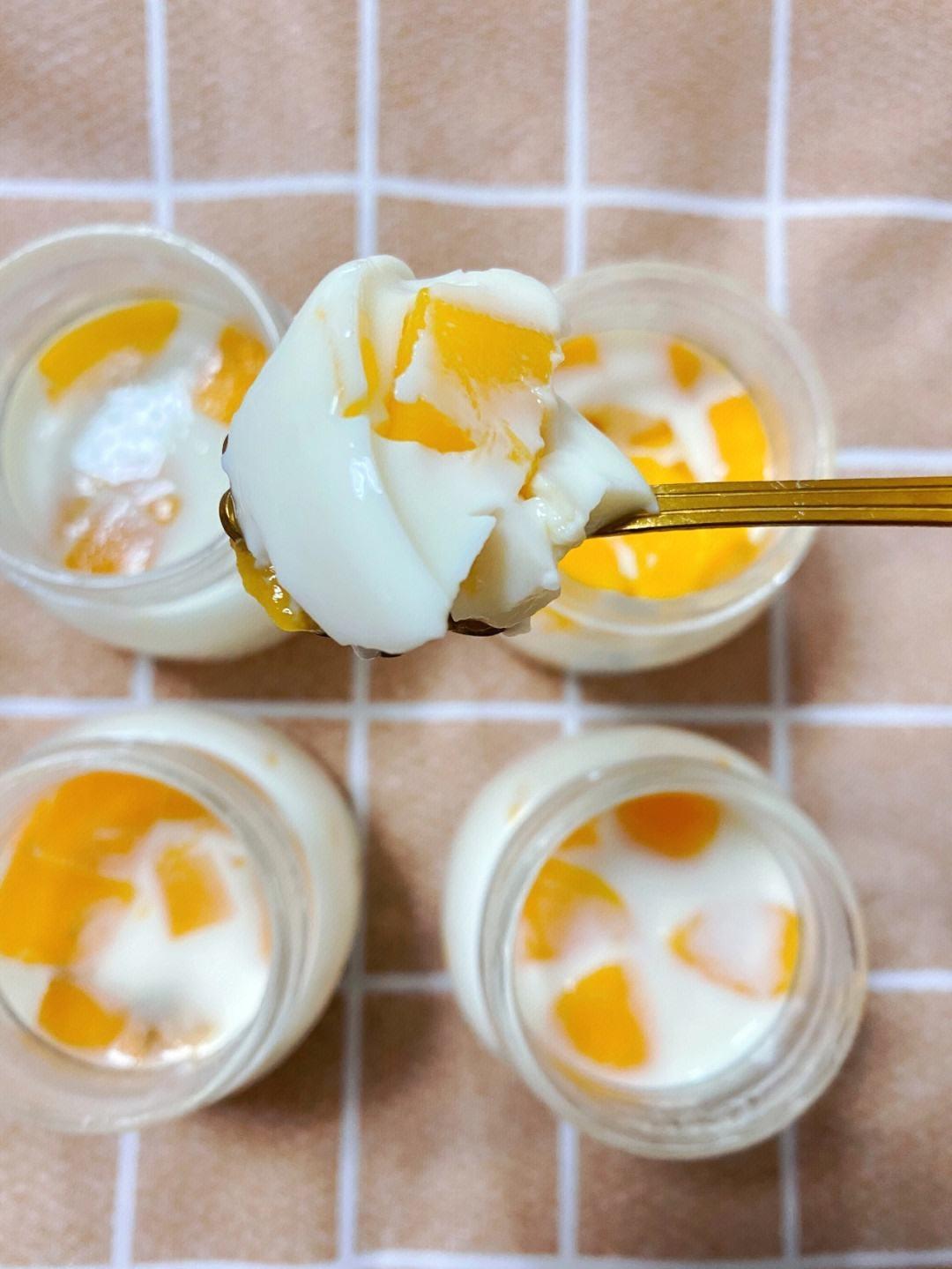 9块9自制‖2大碗芒果布丁