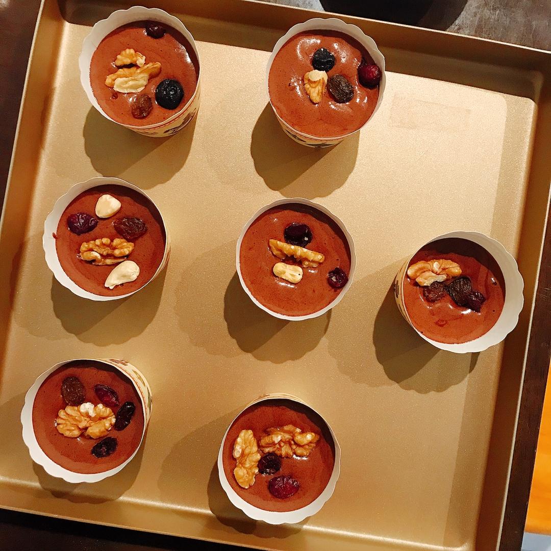 不消泡的巧克力戚风