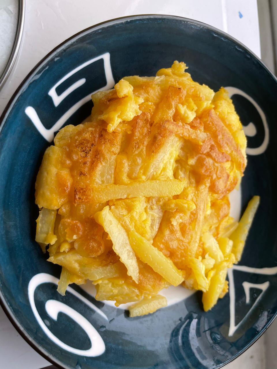 土豆丝鸡蛋饼
