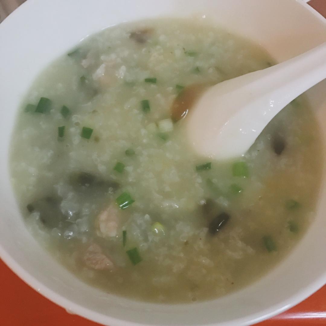 皮蛋瘦肉粥 Pidan & Pork Rice Soup