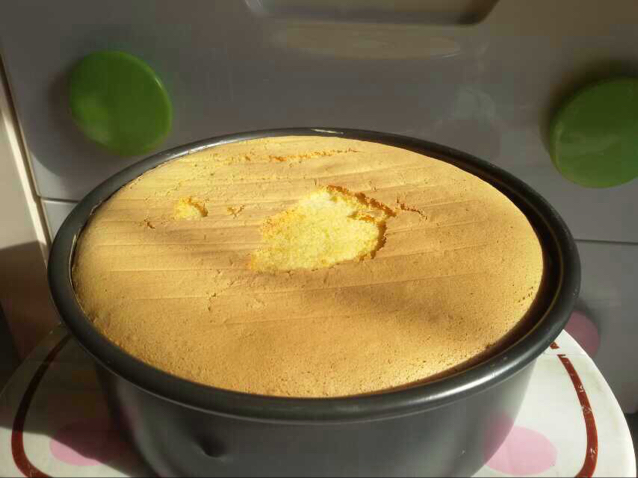 超好记八寸戚风蛋糕（后蛋法）