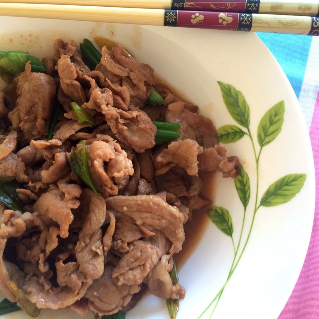 葱爆羊肉