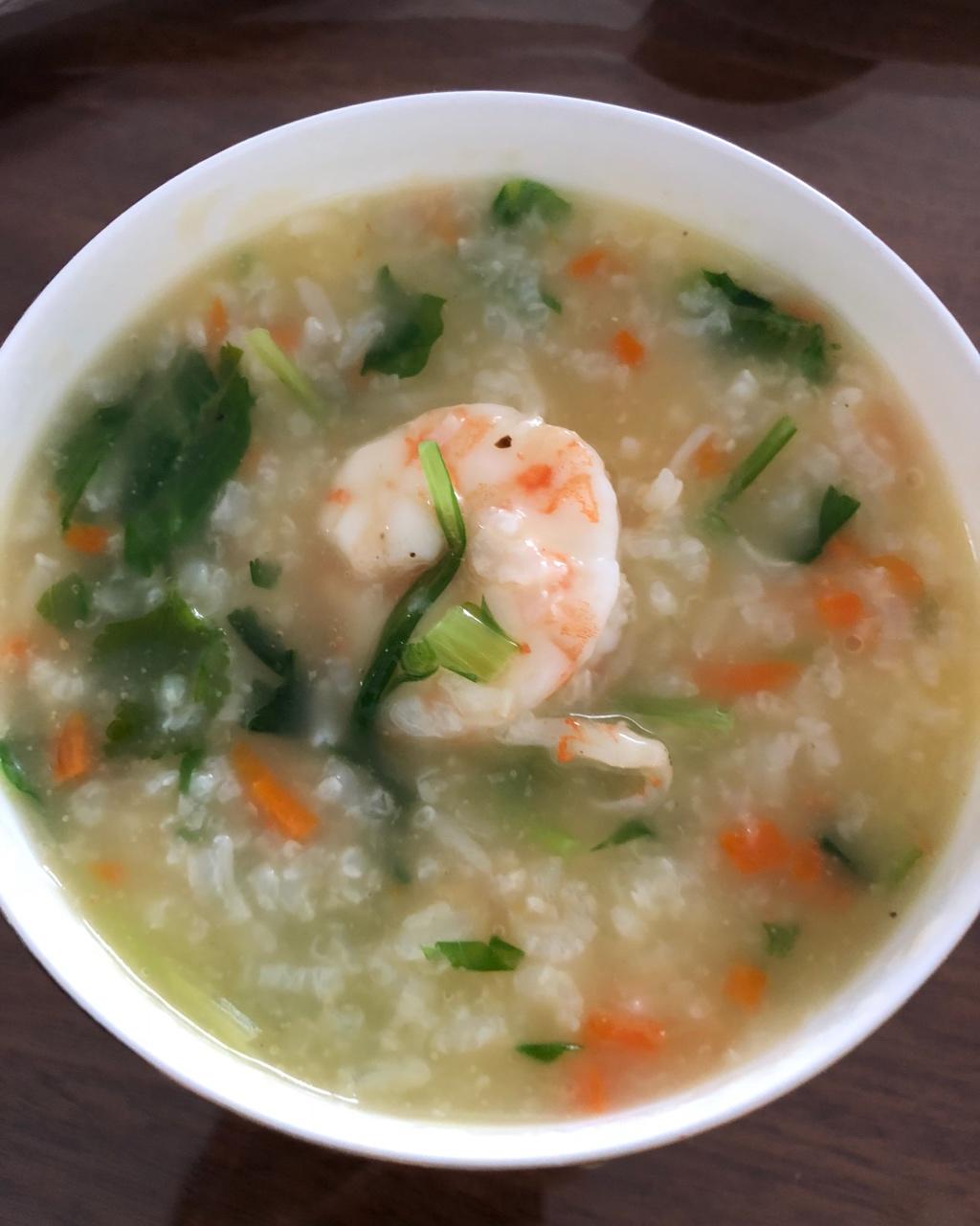 十五分钟快手之砂锅鲜虾粥(附5分钟电饭煲电压力锅更快捷方法)