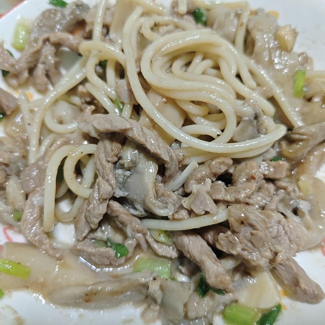 味道不输西餐厅的黑椒牛柳意面