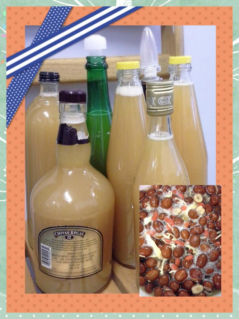 cherrieccl8做的水果酵素(含各种水果的搭配效果)