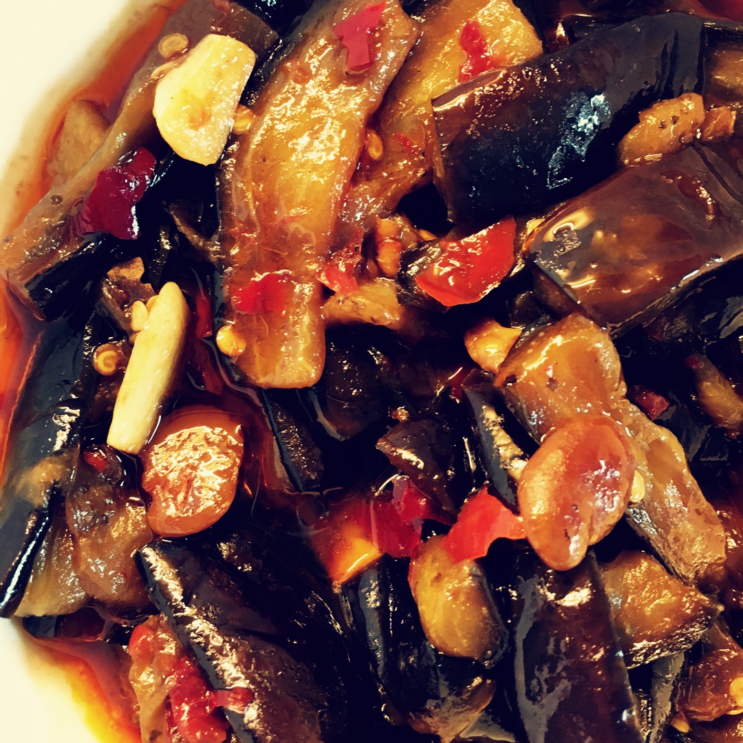 红烧肉沫茄子