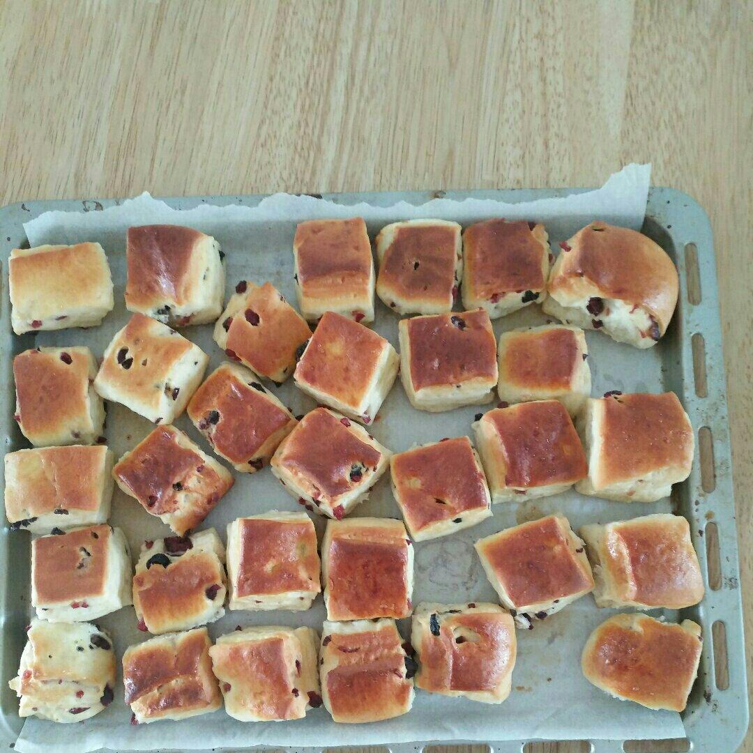 蔓越莓方块小面包