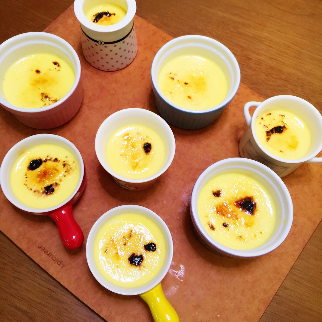 法式焦糖炖蛋（法式烤布蕾CREME BRULEE）