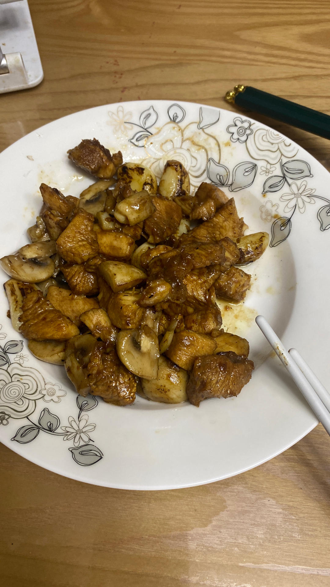 口蘑鸡胸肉
