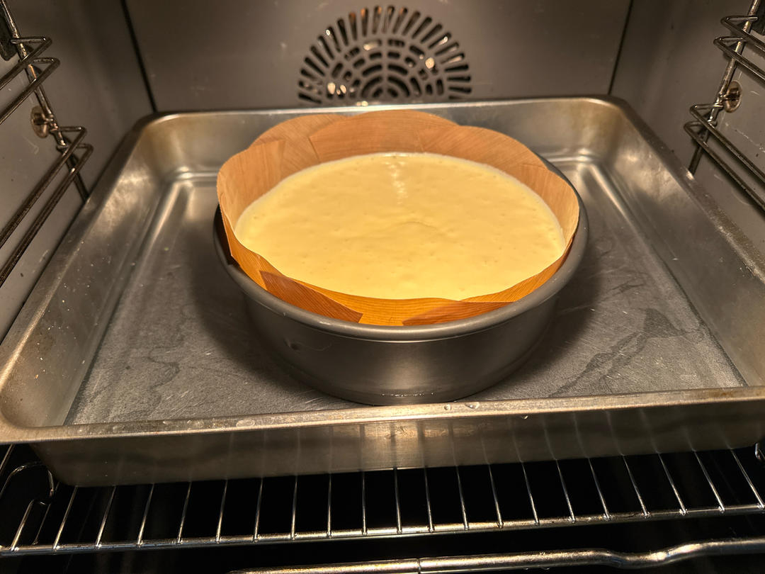 8寸芝士蛋糕(轻乳酪蛋糕)