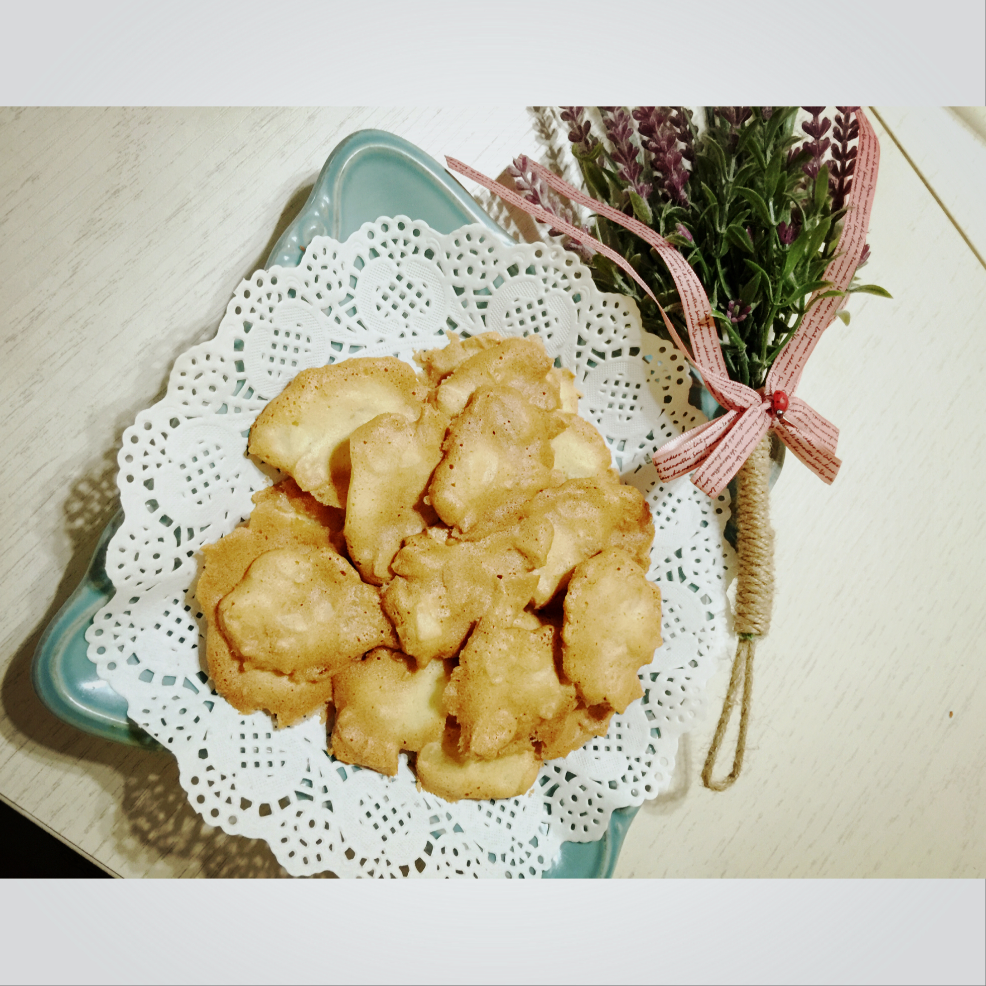 剩余蛋清好去处——杏仁薄饼