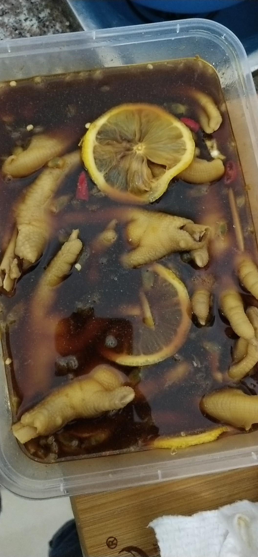 简单版泡鸡、鸭脚