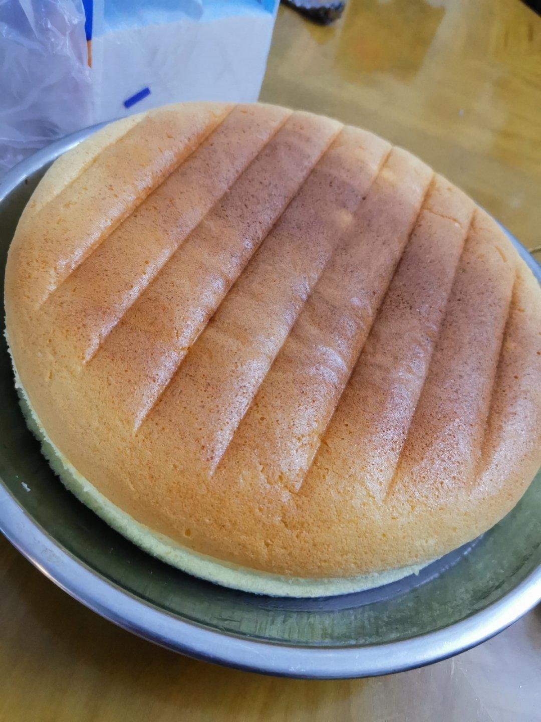 健康的蒸糯米粉蛋糕