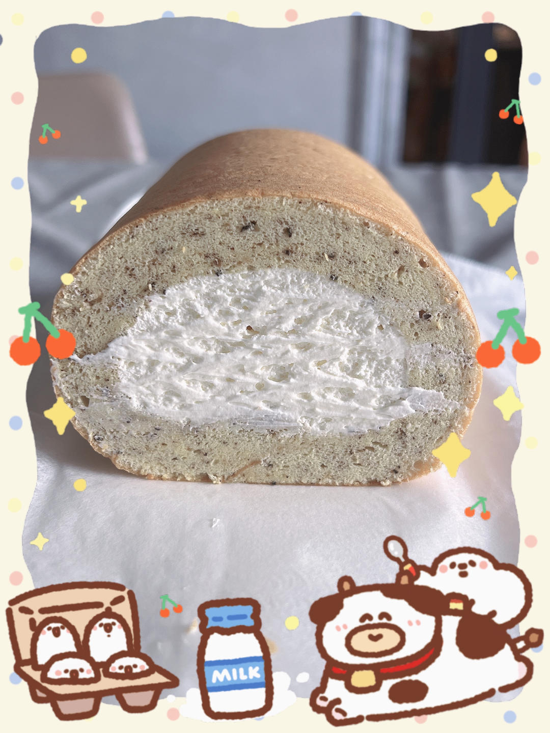 山姆同款蛋糕卷！再也不去跑大老远去买啦！