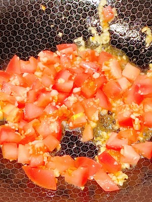 番茄菜花的做法 步骤5
