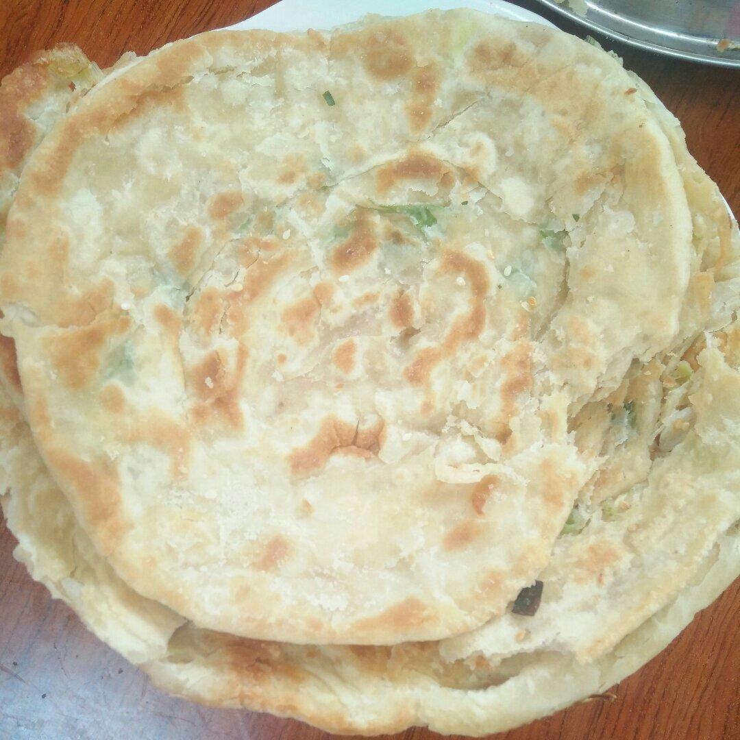 发面葱油饼