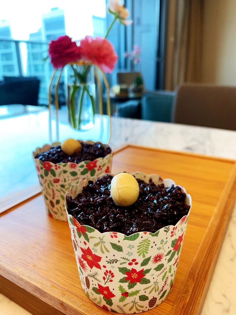 超简单的黑米盏