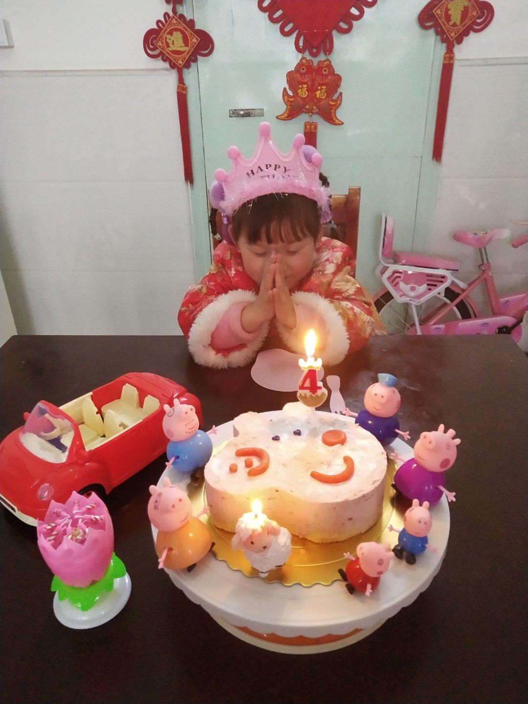 佩奇蛋糕 戚风慕斯