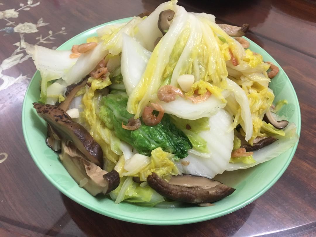 步骤图 香菇開陽白菜的做法 香菇開陽白菜的做法步骤 家常菜 下厨房