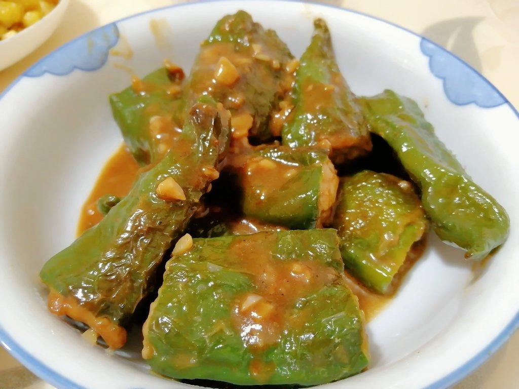 满口留香的青椒酿肉