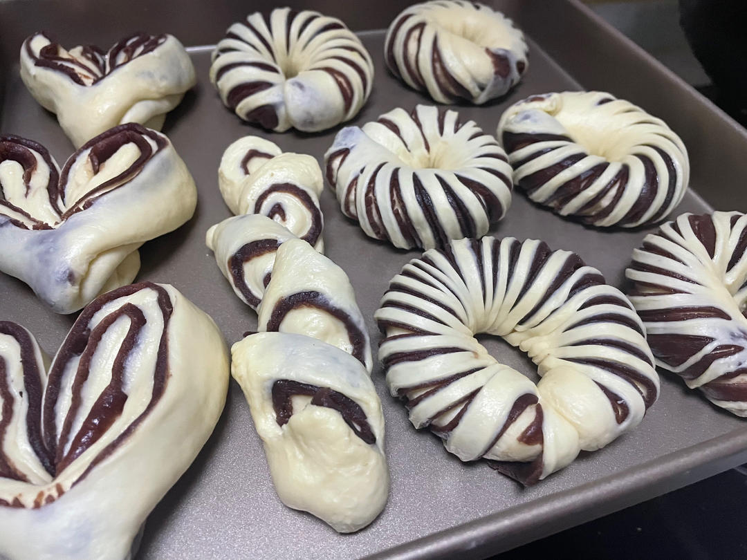 豆沙面包|包含5种整形方法|干货篇