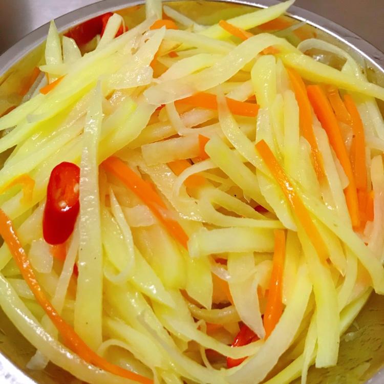 醋溜土豆丝