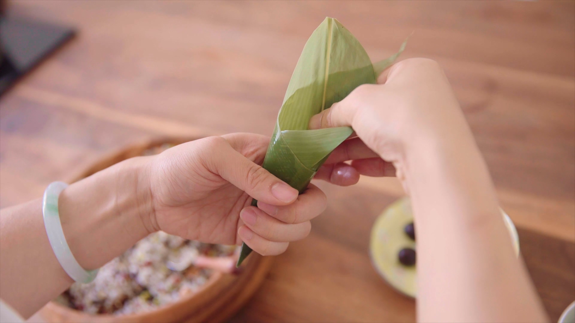 杂粮粽子：粽子的四种包法【曼食慢语】的做法 步骤16