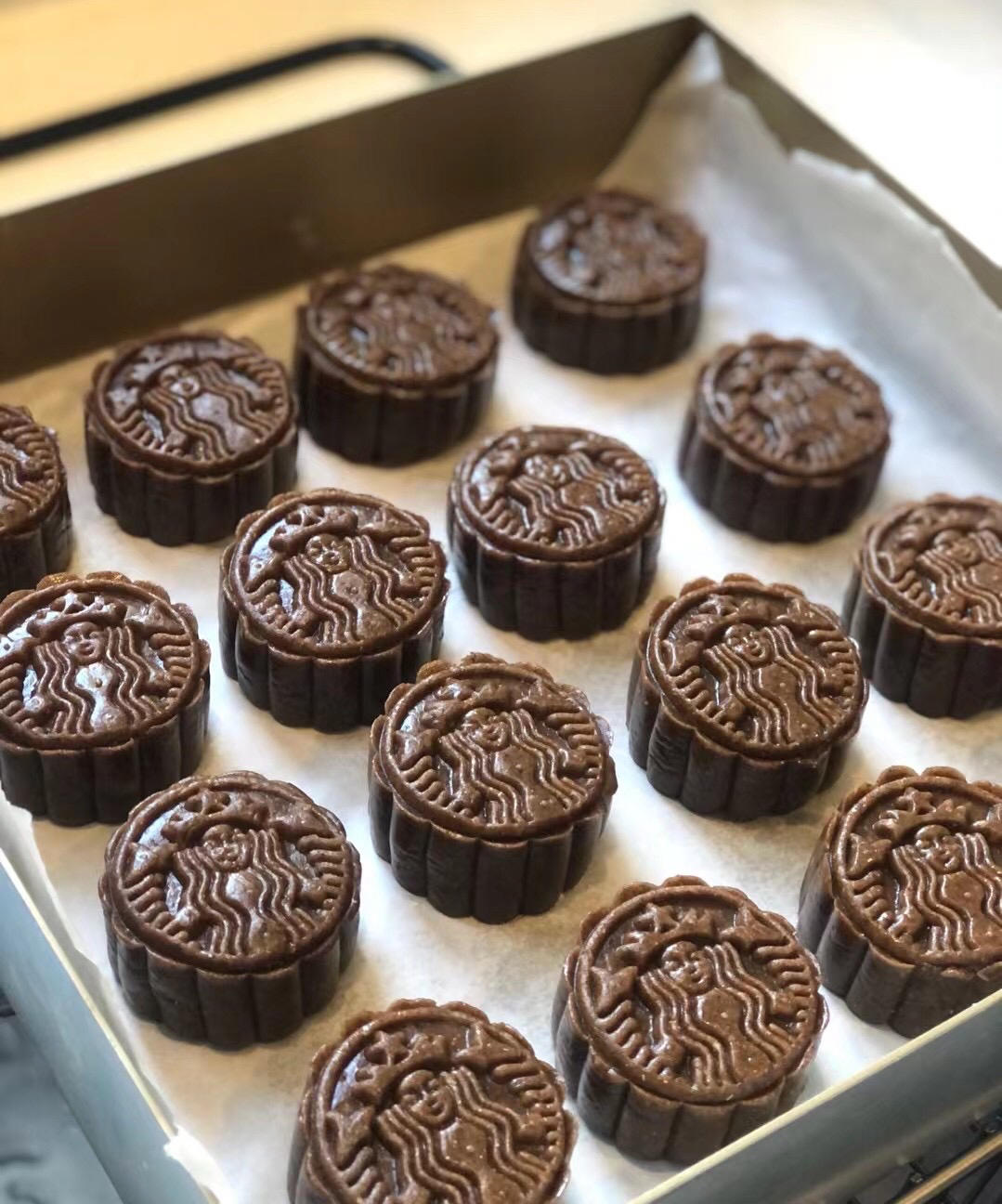 原创首发——广式生椰拿铁软心月饼