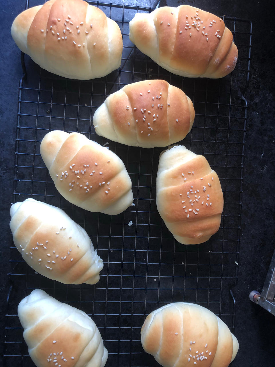 🥐超级松软的                 咸蛋黄盐面包