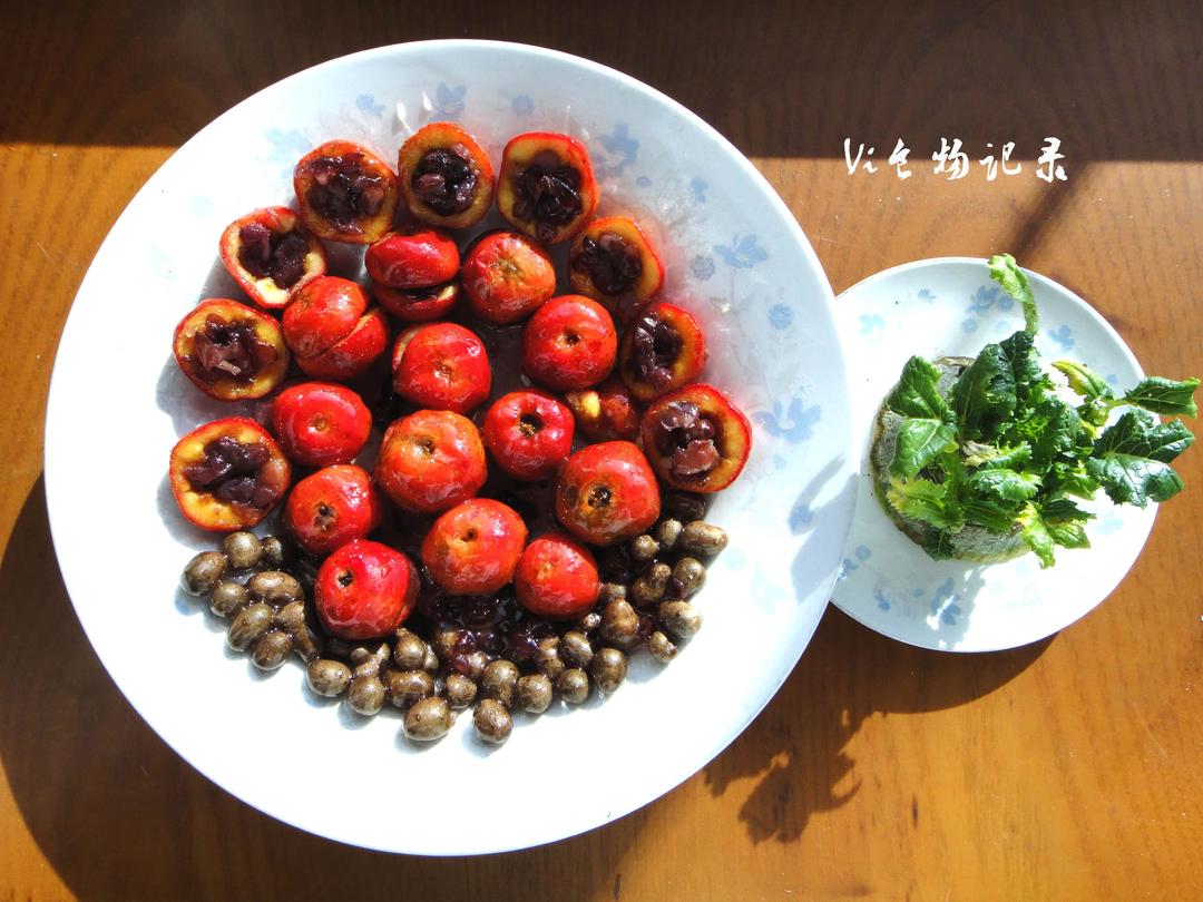 冰糖山楂＆山药豆的做法