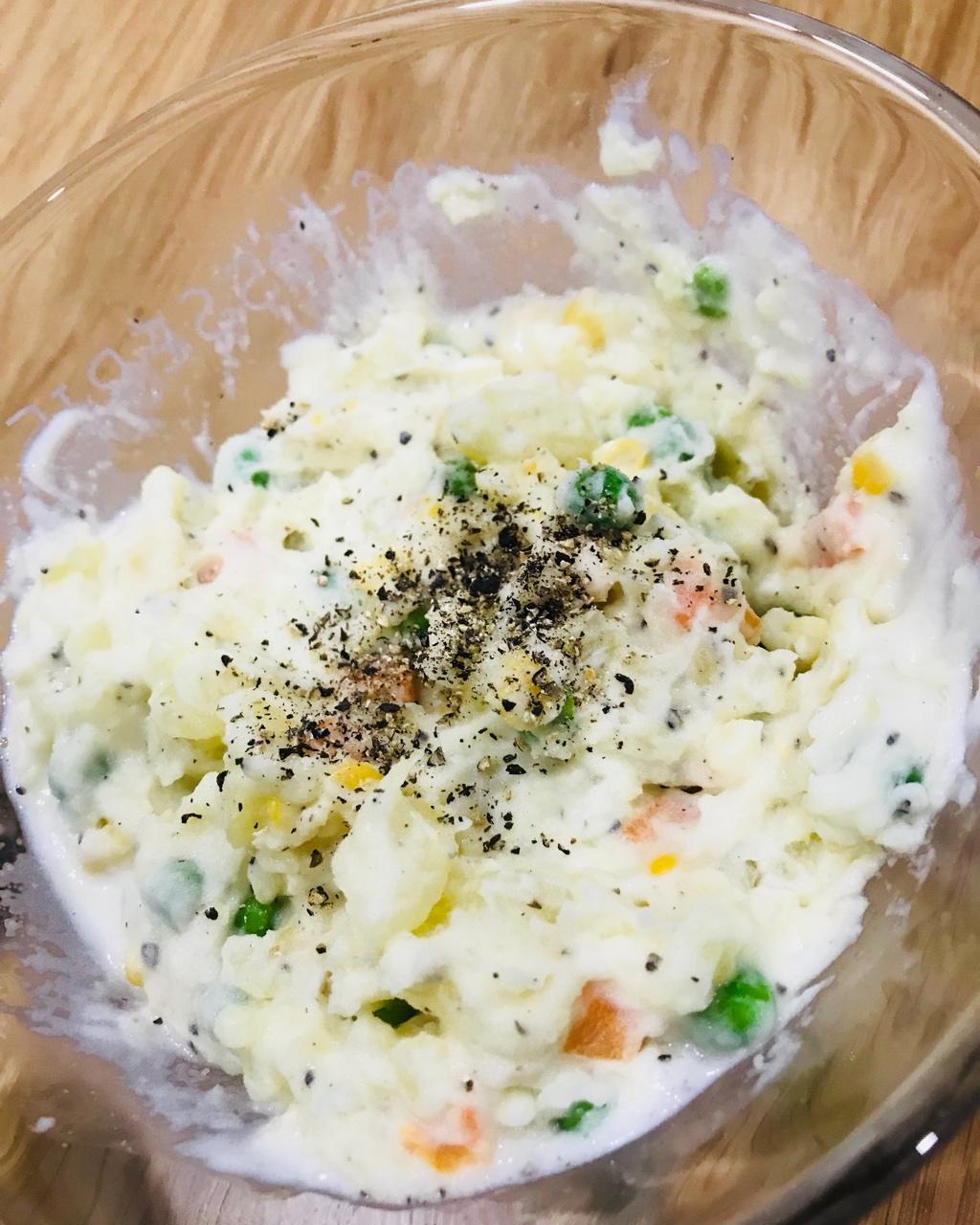杂菜土豆泥
