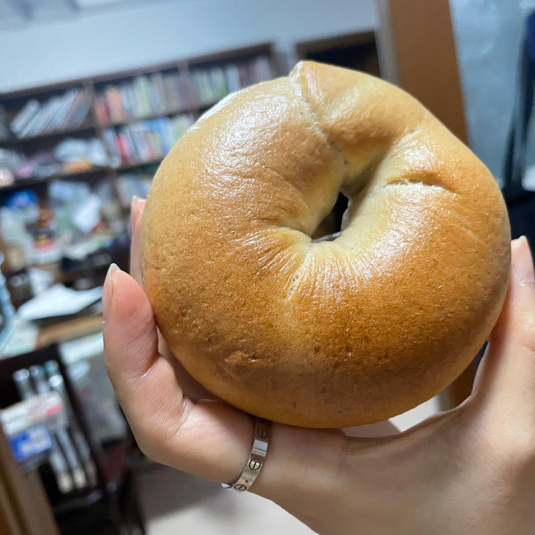 全麥香蕉蜂蜜貝果