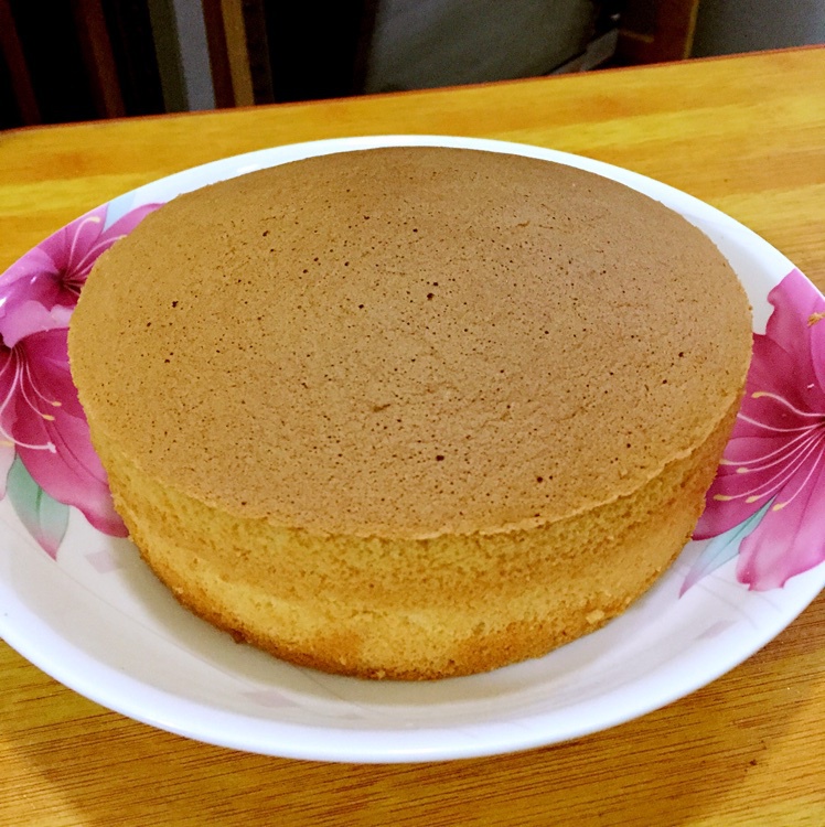 戚风蛋糕八寸（君之博客版）