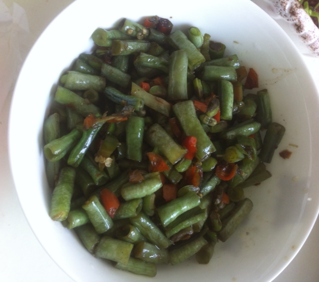 清炒豆角