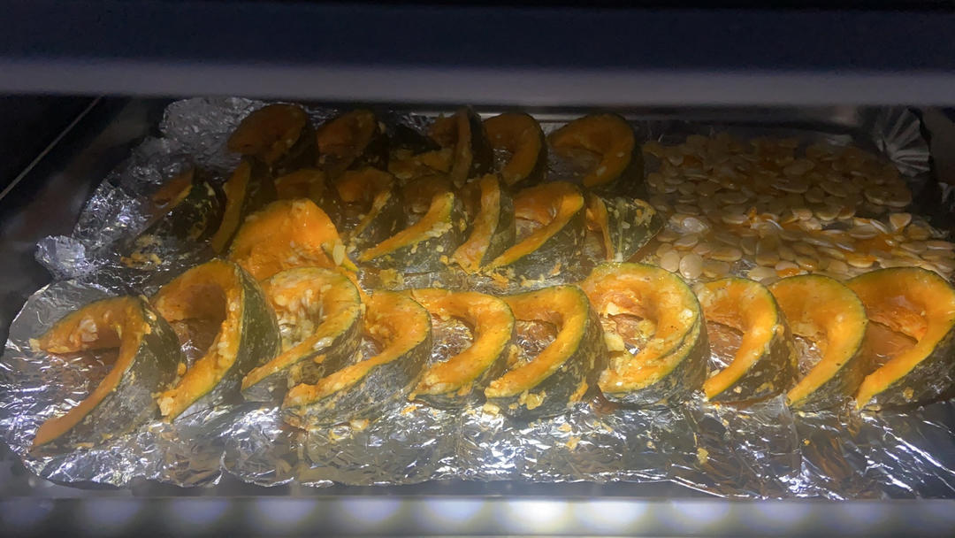 🔥超简单💯蒜香烤南瓜