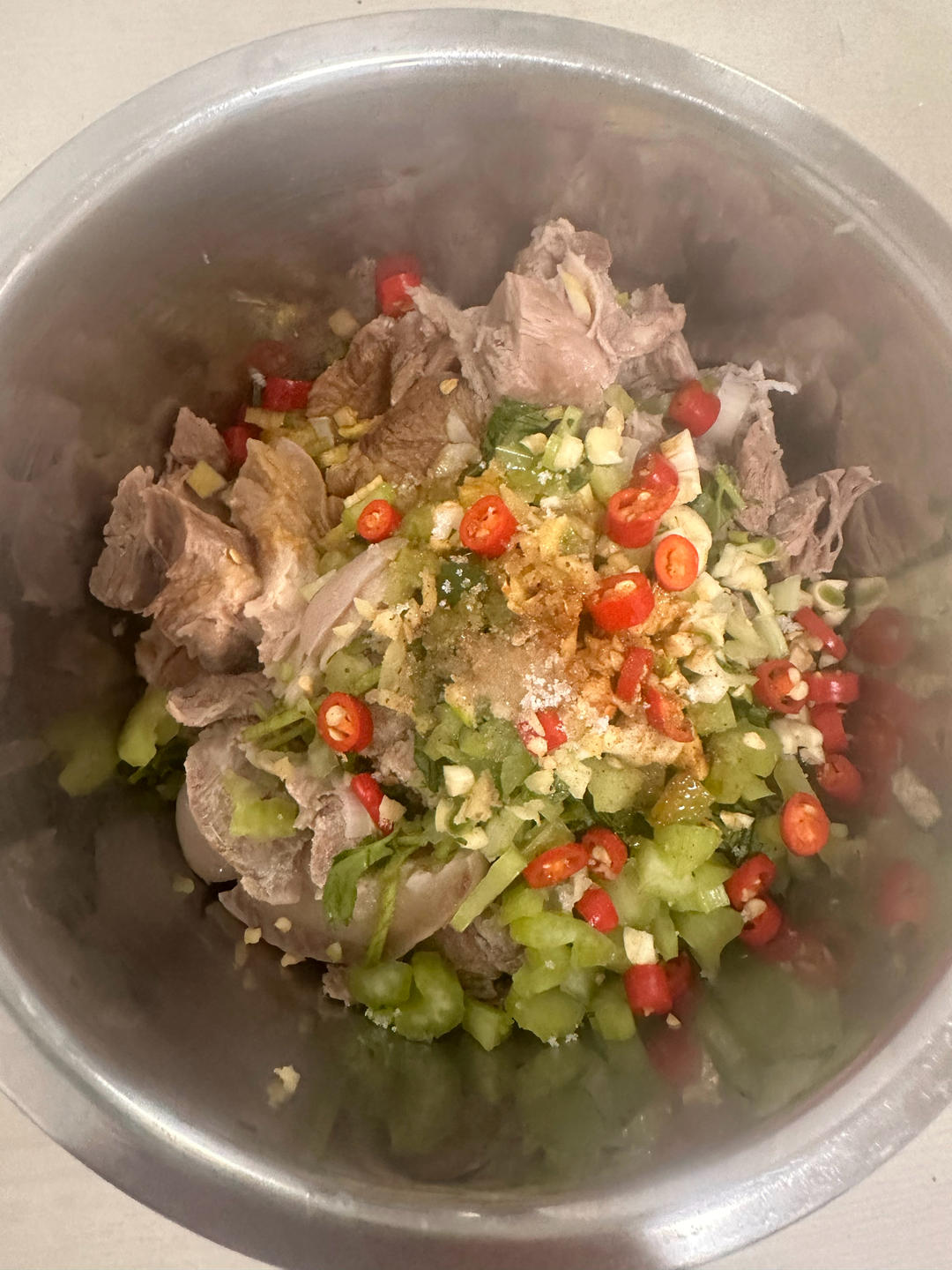 凉拌肘子肉