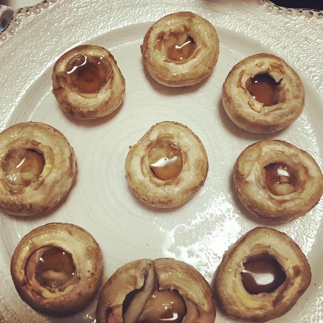 保留最原始鲜味儿的煎口蘑