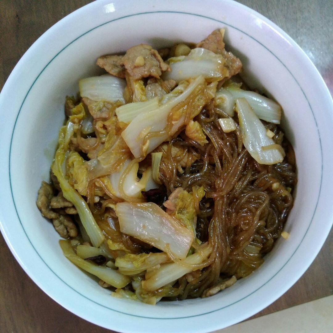 白菜炖粉条