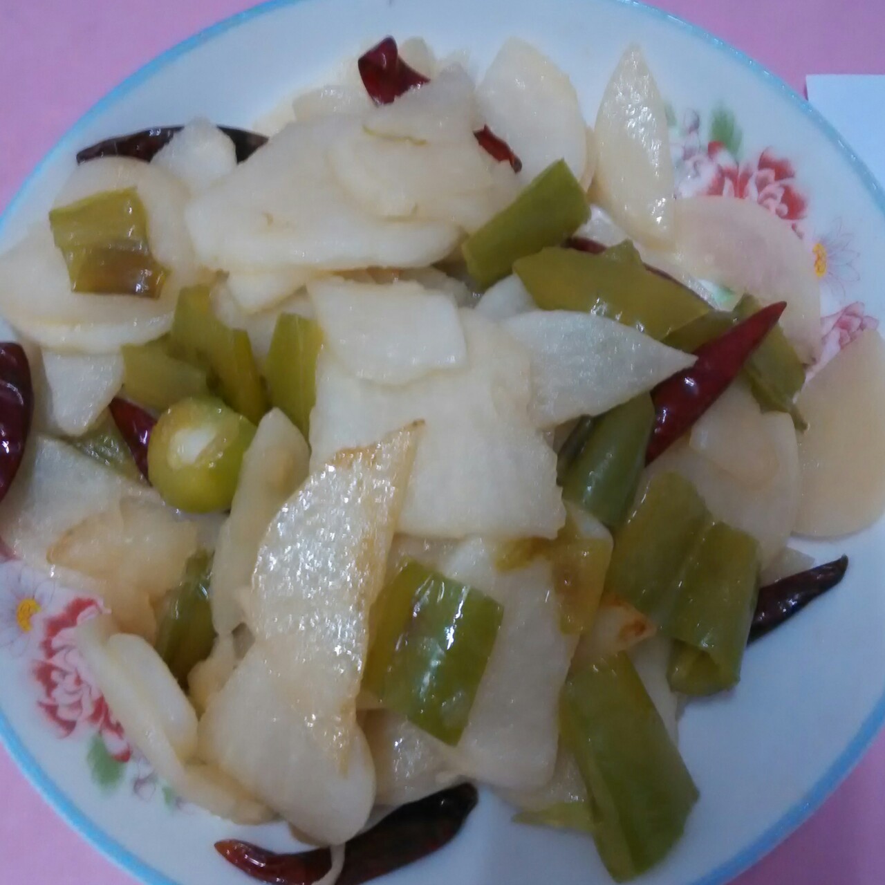 小炒凉薯