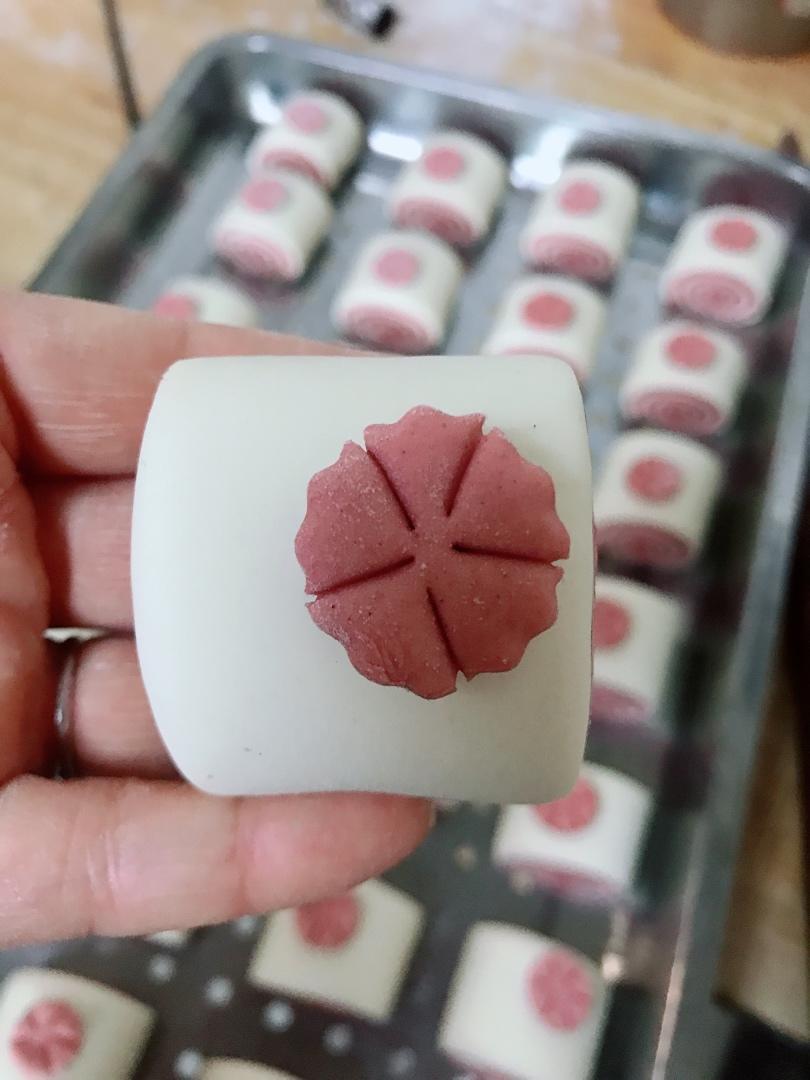 颜值担当：紫薯双色馒头