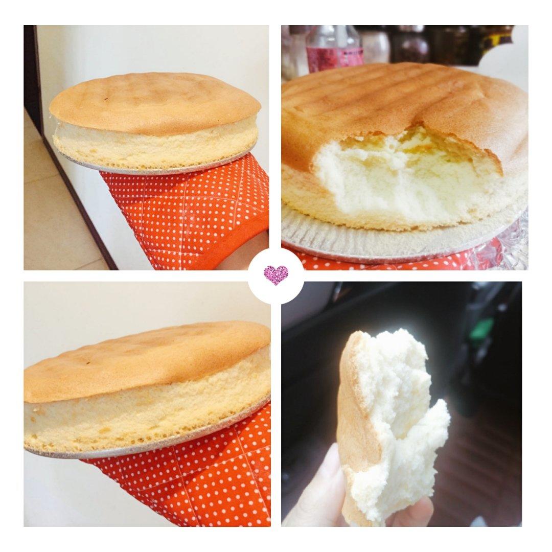 8寸蜂蜜戚风蛋糕