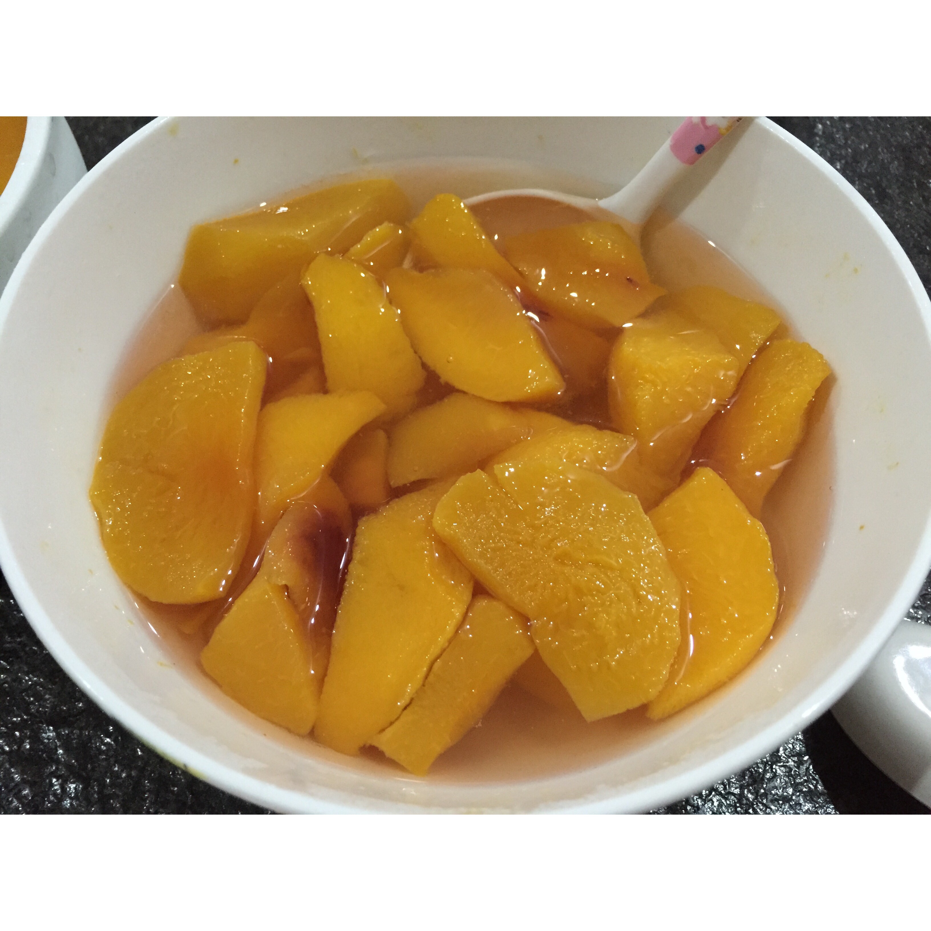 冰糖黄桃/黄桃罐头