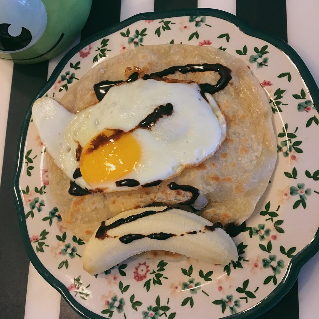 快手香蕉芝士飞饼