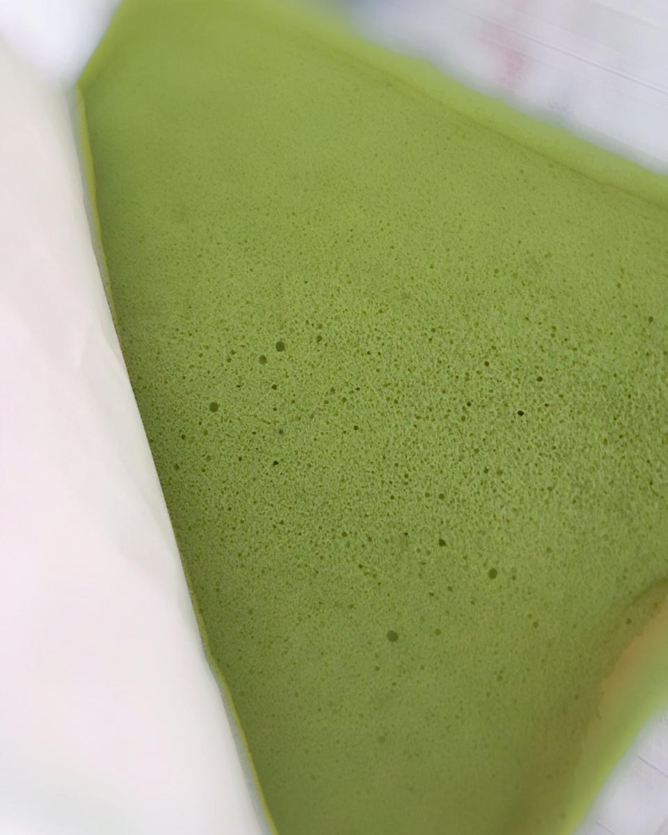 不易消泡的抹茶双享蛋糕卷