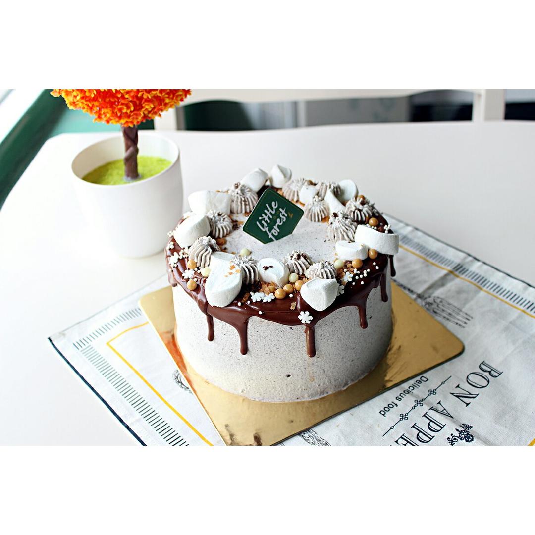 蛋糕淋面之一：甘那许淋面（详细解答淋面太稠的问题）